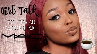 GIRL TALK: TOP TIPS ON GETTING HIRED AT MAC! | MAKEUP MOO