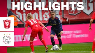Important game 👊 | Highlights FC Twente - Ajax Vrouwen | Azerion Vrouwen Eredivisie