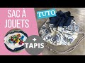 TUTO COUTURE : le sac à jouet / tapis de jeu