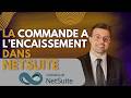 NH Consulting - Commande a l'encaissement dans NetSuite