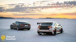 Tesla vs Racecar Cross Country Roadtrip - Episode 3