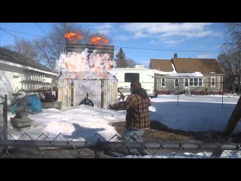 Building Explosion Test!!
