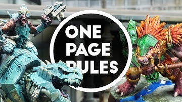 Reptiles From Outer Space Lay Eggs | Saurians vs Saurian Starhost One Page Rules Battle Report Ep 20