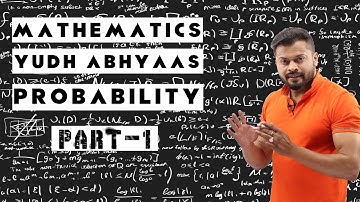 Class12 I MATHEMATICS I Probability |Part-1I By Rahul Dhakad