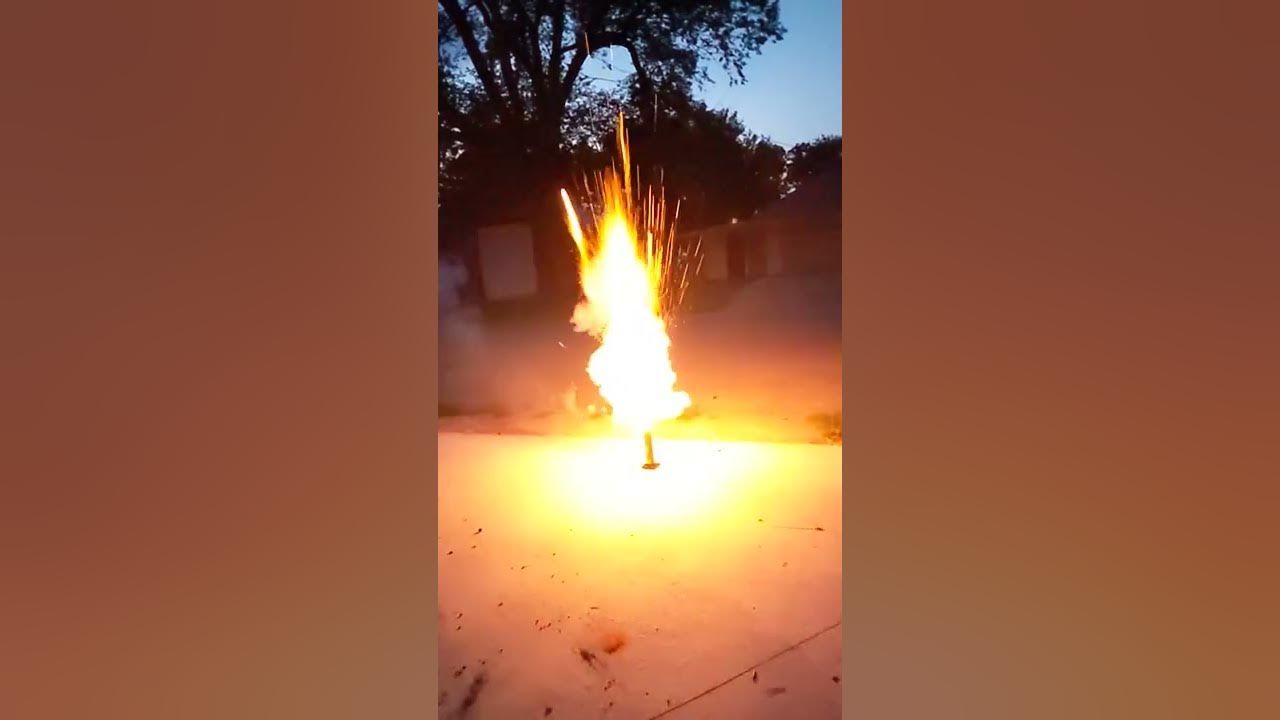 Artillery Shell (Firework) YouTube