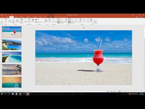 Cách tạo slide ảnh trình chiếu trong Powerpoint đơn giản.