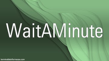 Pausando a execução por 3 segundos com a WaitAMinute - Maratona AdvPL e TL++ 529