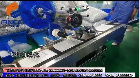 FK812 Automatic Paper Bag Labeling Machine