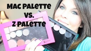Z Palette vs. MAC Palette Comparison