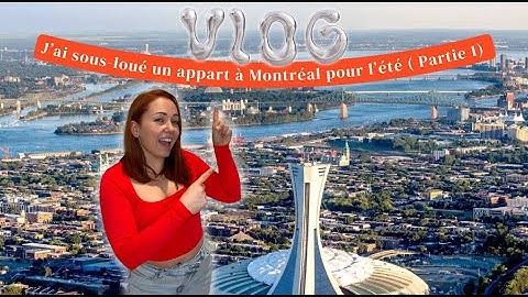 J’ai sous loué un appart à Montréal pour l’été  (Partie 1)