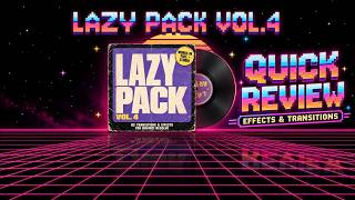 Lazy Pack Vol.4 Quick Review | DaVinci Resolve |