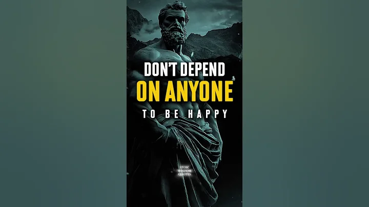 Don’t Depend on Anyone to Be Happy | Stoicism
