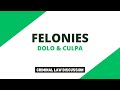 Felonies dolo and culpa criminal law discussions