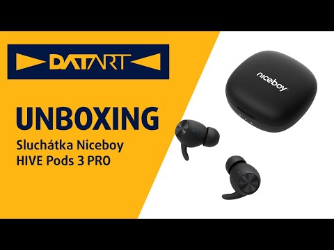 Sluchátka Niceboy HIVE Pods 3 PRO | unboxing