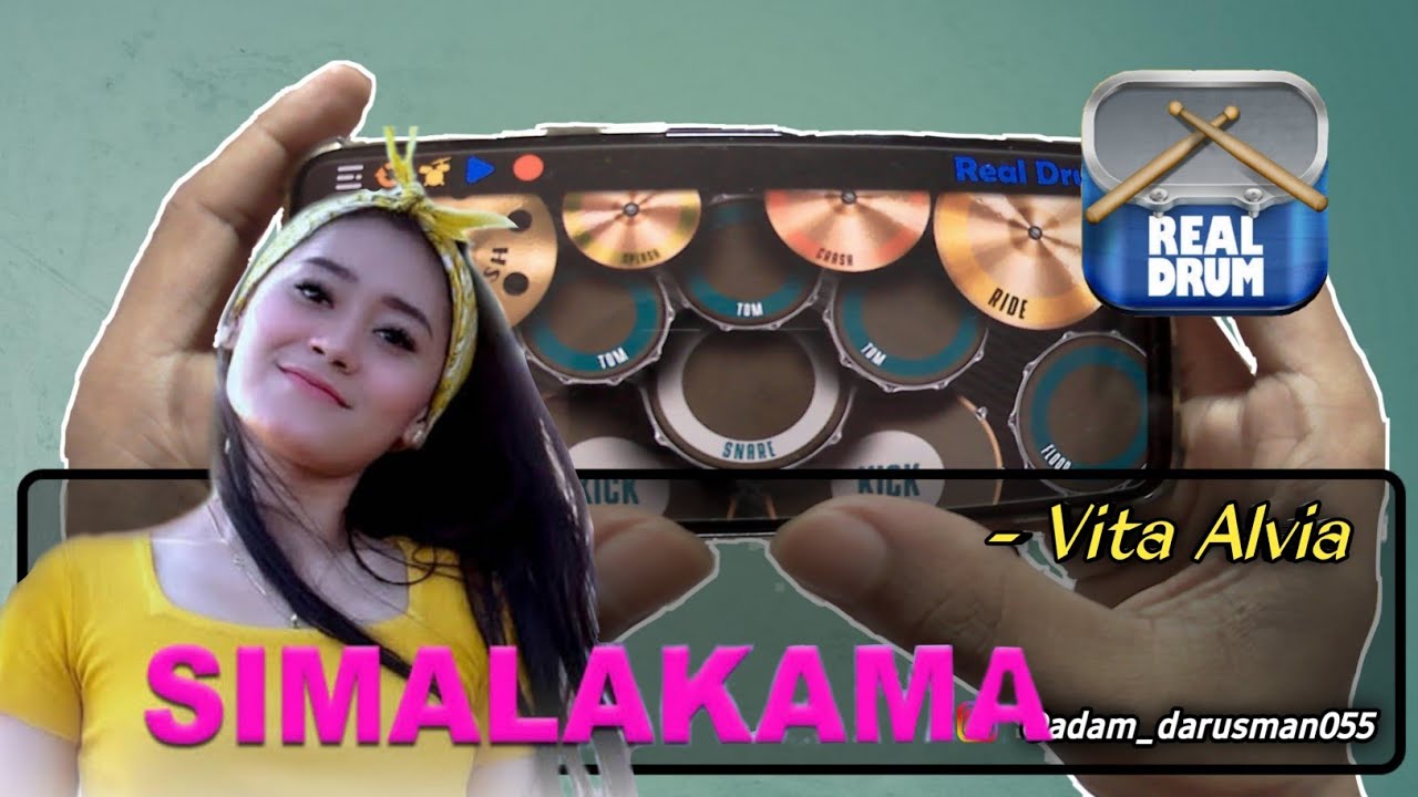 Vita Alvia - Simalakama | Real Drum Cover