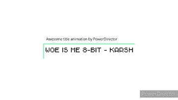 Woe Is Me (Smallest Violin) 8-Bit - Karsh