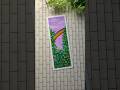 Rainbow scenery 🌈#shorts#painting#scenery#art#drawing