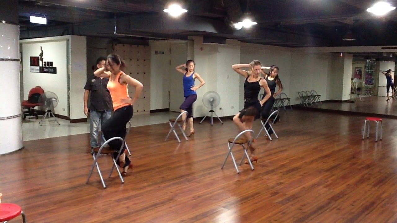 Chair dance choreography rehearsal YouTube