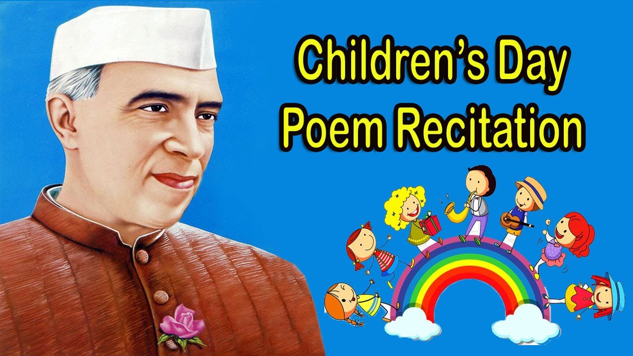 Children's Day Poem Recitation | Jawaharlal Nehru Birthday ...