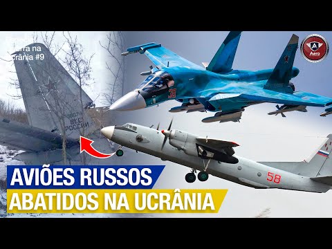 Guerra da Ucrânia: aviões civis da Rússia