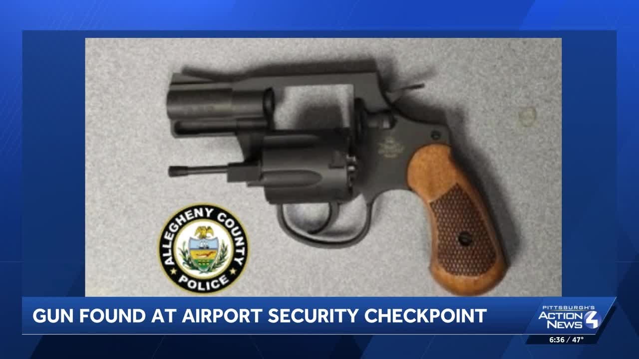 Gun found at Pittsburgh International Airport - YouTube