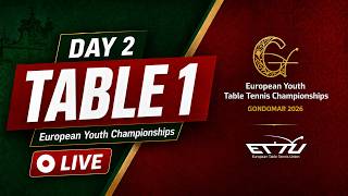 European Youth Championships 2026 | Day 2 | Table 1 | Session One screenshot 1