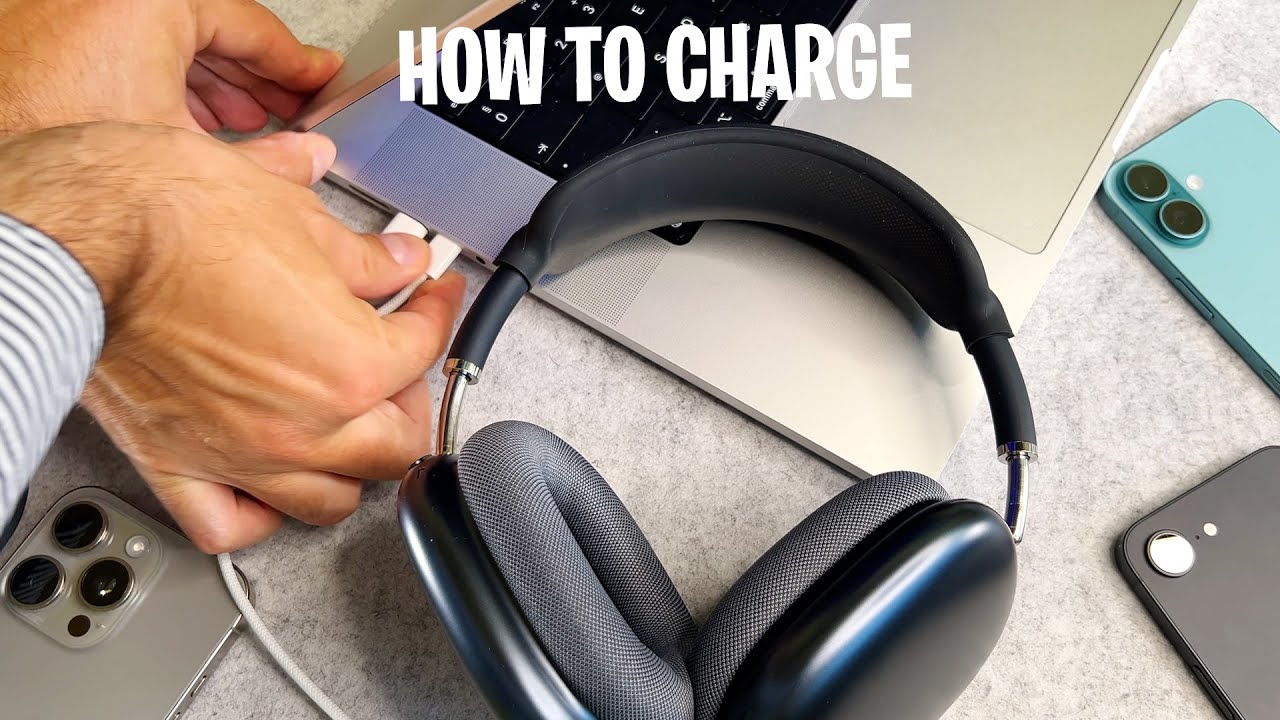 How To Charge Your AirPods Max - YouTube