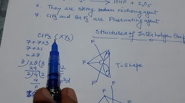 Properties and structure of interhalogen compound