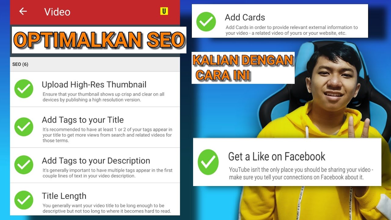 Cara Agar Centang Hijau Di Aplikasi Tubebuddy Buat Seo Youtube Part 2 Youtube