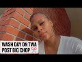 Wash Day Routine on TWA | 1 Week Update | Big Chop Journey