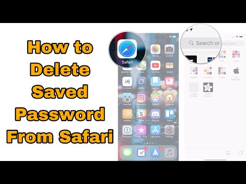 আইফোনে সাফারি থেকে আপনার সংরক্ষিত পাসওয়ার্ডগুলি কীভাবে মুছবেন || সাফারি থেকে কিভাবে পাসওয়ার্ড মুছে ফেলবেন