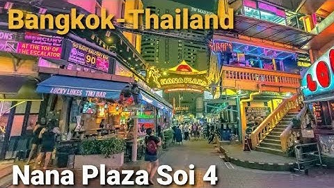 Nana Plaza Soi 4, Day Time Street Walk Bangkok 🇹🇭 Thailand.