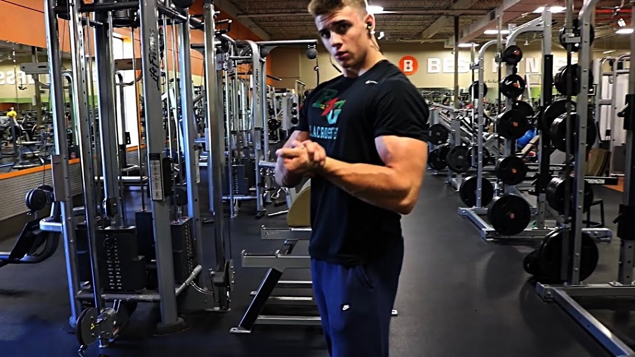 16 Yr Old Derek Cook Destroying Back & Biceps | My Goals - YouTube