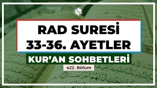 Rad Suresi 33-36. Ayetler | Kur’an Sohbetleri