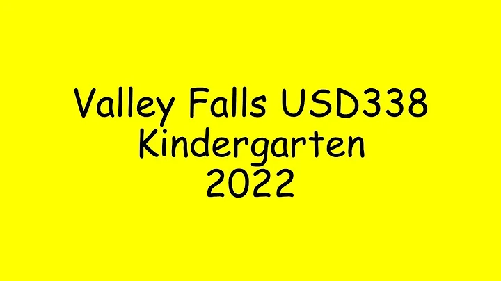 "Happy" USD338 Kindergarten 2022