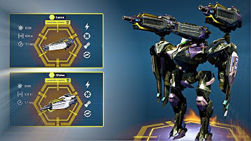 War Robots New Titan AETHER And New Weapons GLAIVE & LANCE Test Server Gameplay WR