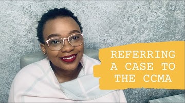Referring A Case To The CCMA