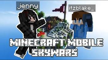 #MCPE Minecraft skywars Rush ⏰️ #minecraft #hivebedwars #mcpe