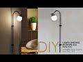 DIY Lampu Dinding Modern dari Pipa PVC,  Lampu Dekorasi, Ide dari PVC