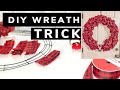 DIY Wreath Trick | Anyone Can Make This Wreath