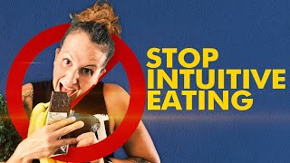 Unpopular Opinion: STOP Intuitive Eating for WEIGHT LOSS
