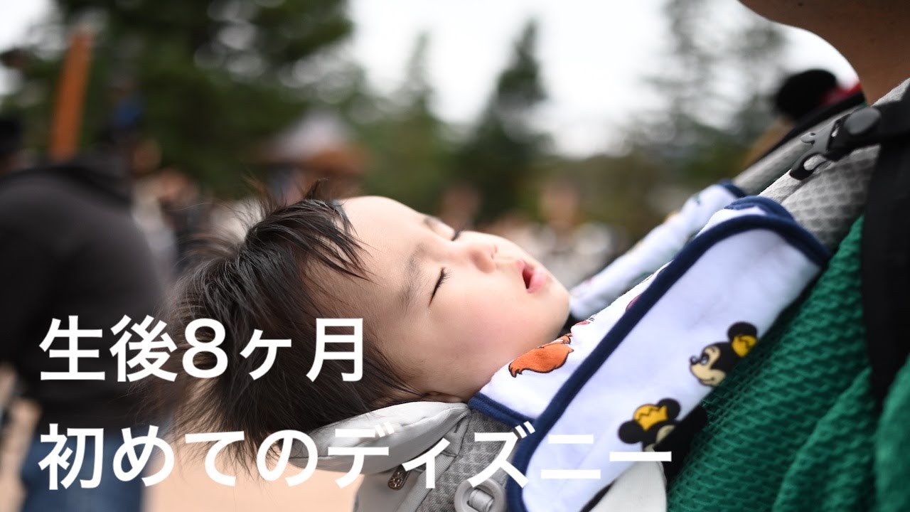 【生後8ヶ月 赤ちゃん】初めてのディズニーランド