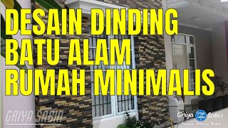 91 Ide Desain Dinding Motif Batu Alam Minimalis Kecil Sederhana
