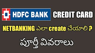 credit card login for hdfc bank