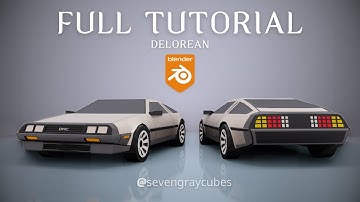 Modeling low poly car in Blender ❗️ FULL TUTORIAL