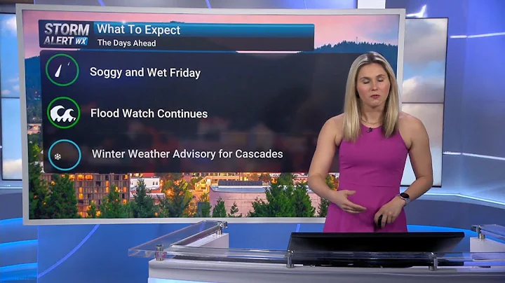 More rain expected Friday as Western Oregon flood watch continues