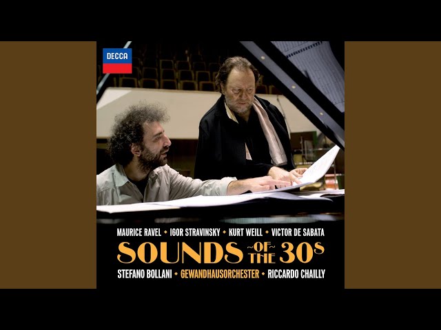 Ravel - Concerto en sol:1er mvt : S.Bollani / Orch Gewandhaus / R.Chailly