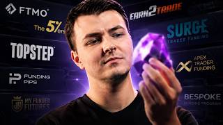 Celebrity I Tested 5 PROP FIRMS and Found the BEST One! (How to Live Off Trading) Wealth