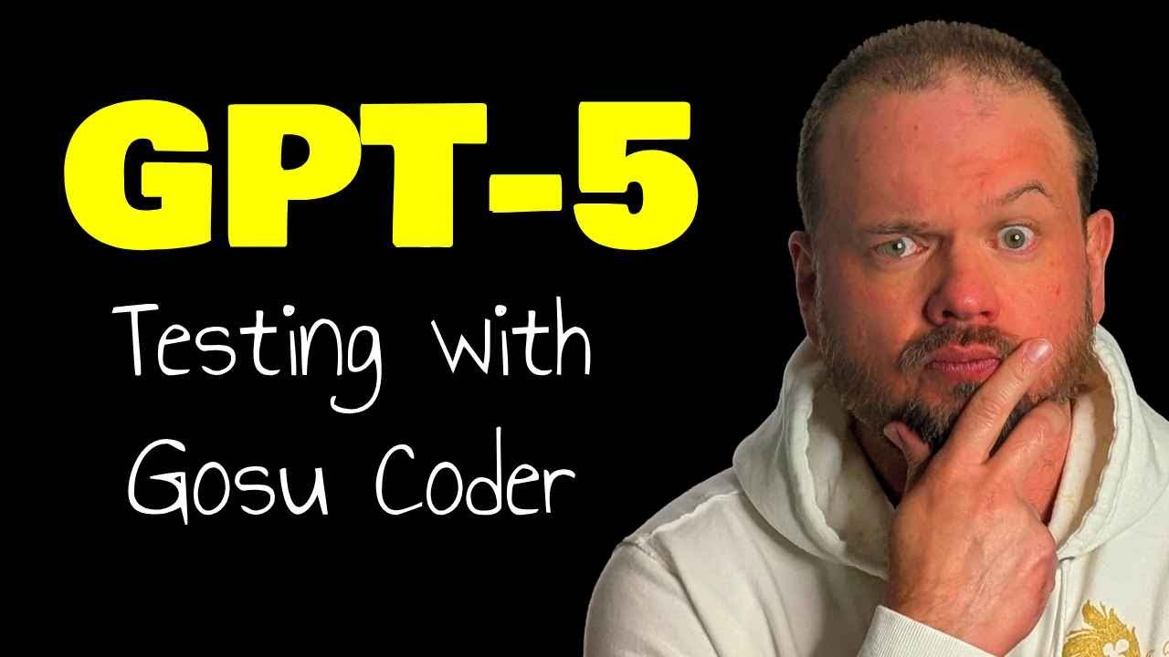 GPT-5 with Gosu Coder | GPT-5 Exposed!