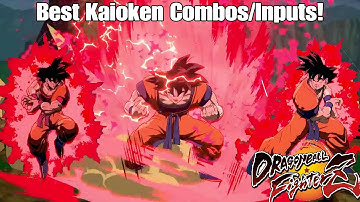 Base Goku Best Kaioken Combos/Inputs! Dragon Ball FighterZ DLC Pack 3 Kaioken Guide!